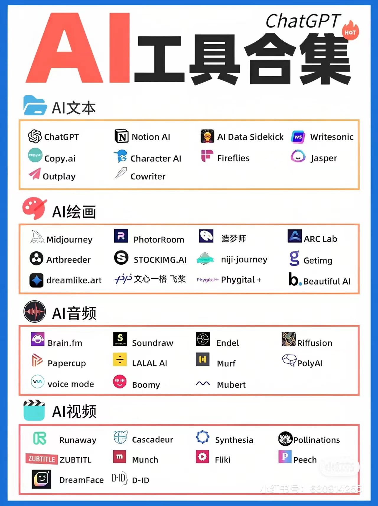 AI工具合集 建议收藏